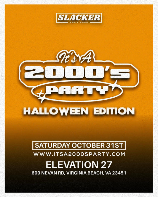 It’s A 2000’s (Halloween) Party: Virginia Beach - General Admission