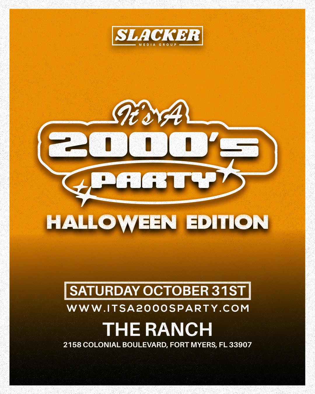 It’s A 2000’s (Halloween) Party: Fort Myers - General Admission