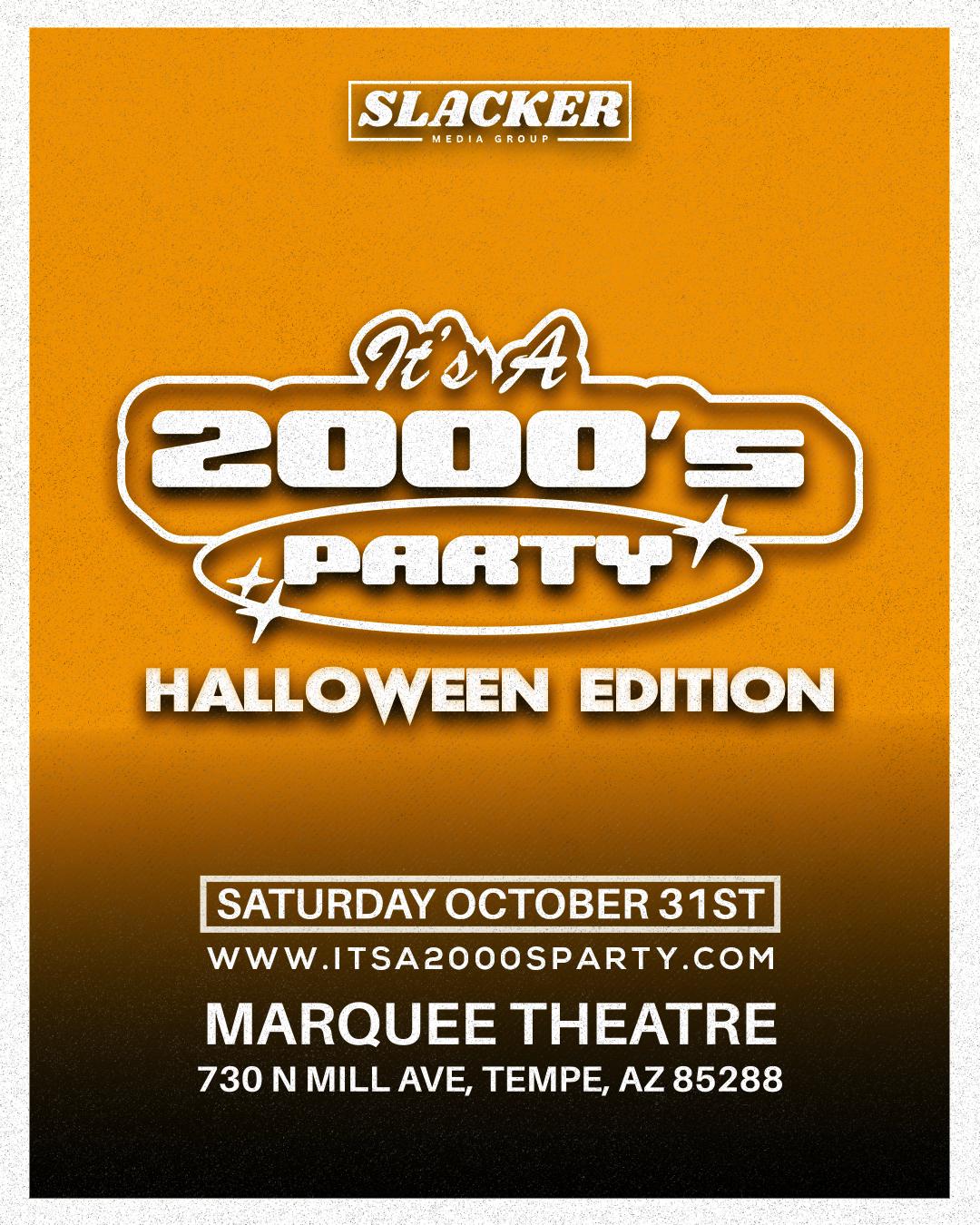 It’s A 2000’s (Halloween) Party: Tempe - General Admission