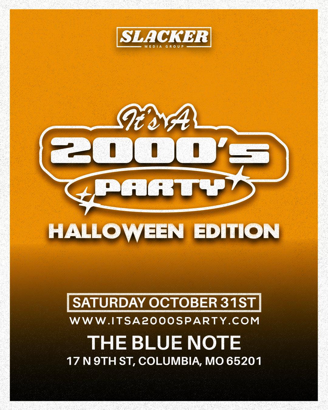 It’s A 2000’s (Halloween) Party: Columbia - General Admission