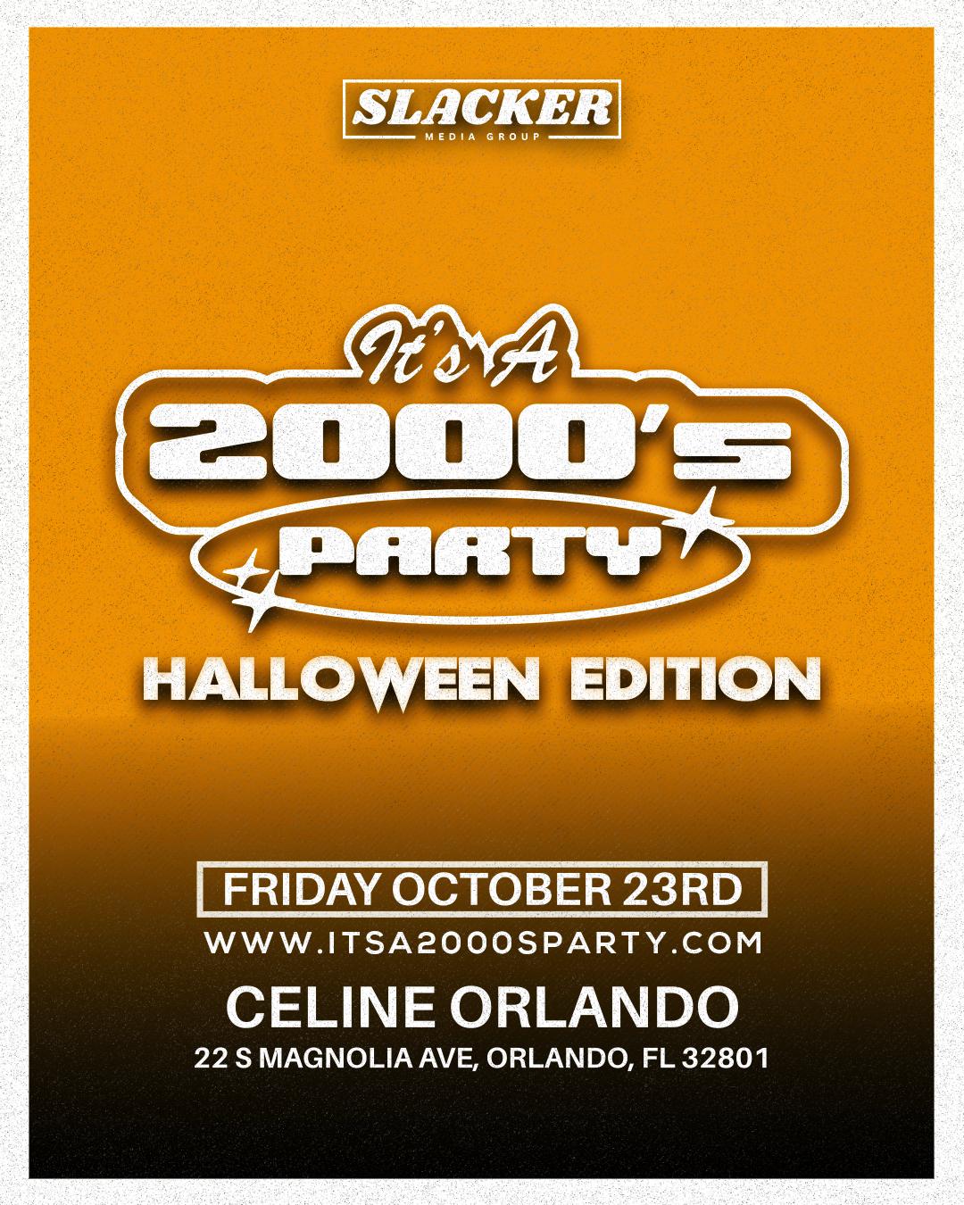 It’s A 2000’s (Halloween) Party: Orlando - General Admission
