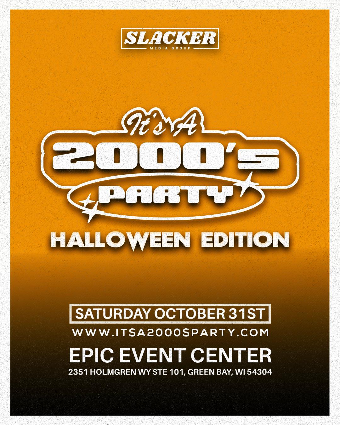 It’s A 2000’s (Halloween) Party: Green Bay - General Admission