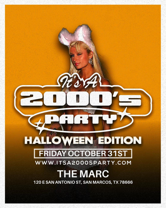 It's A 2000's (Halloween) Party: San Marcos