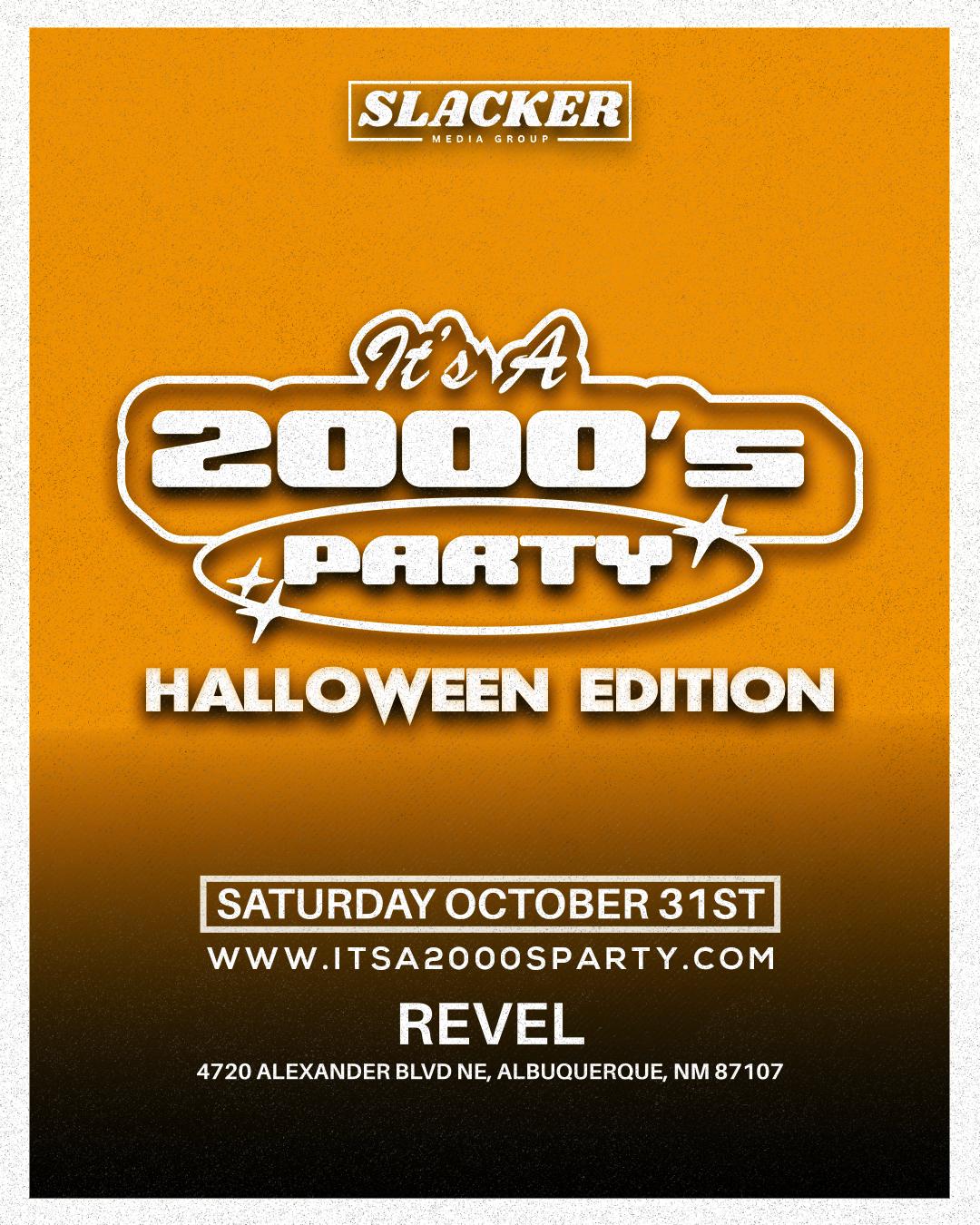 It’s A 2000’s (Halloween) Party: Albuquerque - General Admission