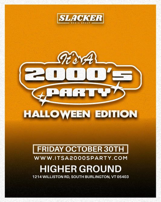 It’s A 2000’s (Halloween) Party: Burlington - General Admission