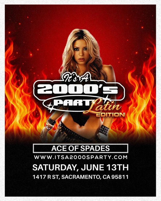 It's A 2000's Party: Latin Edition Sacramento