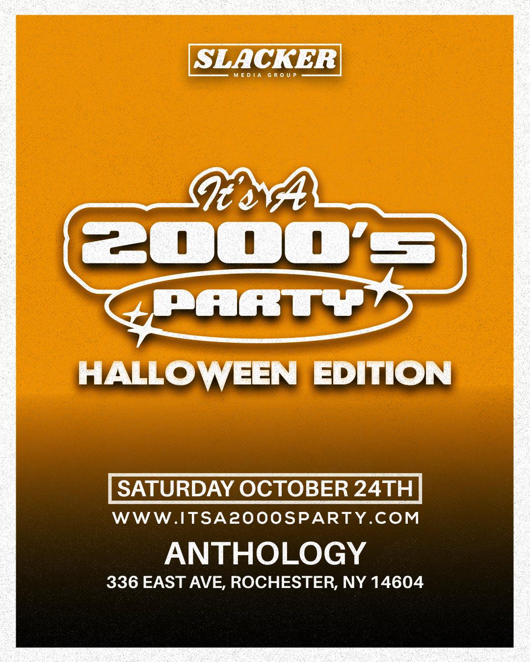It’s A 2000’s (Halloween) Party: Rochester - General Admission